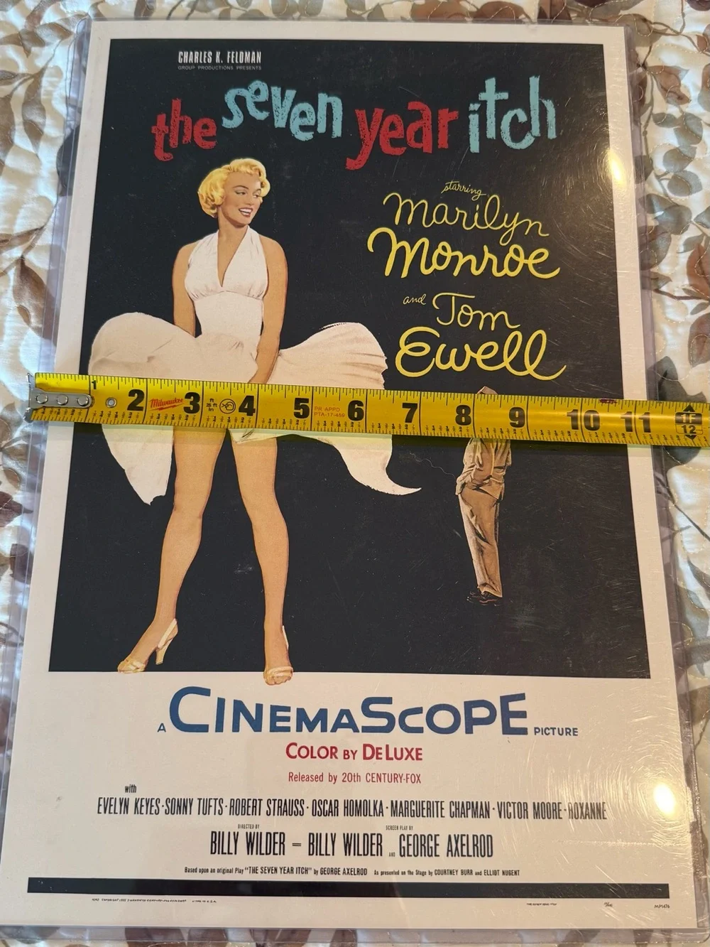 Classic Cinema Poster Wall Art - Black, White & Yellow